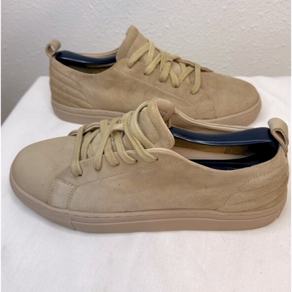 Seychelles 🌈 RenewBlush/Beige Suede Lace-up Sneaker